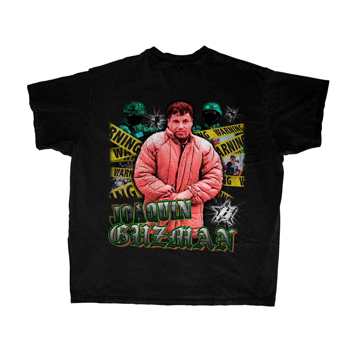 “Joaquín Guzman” Tee (Black)