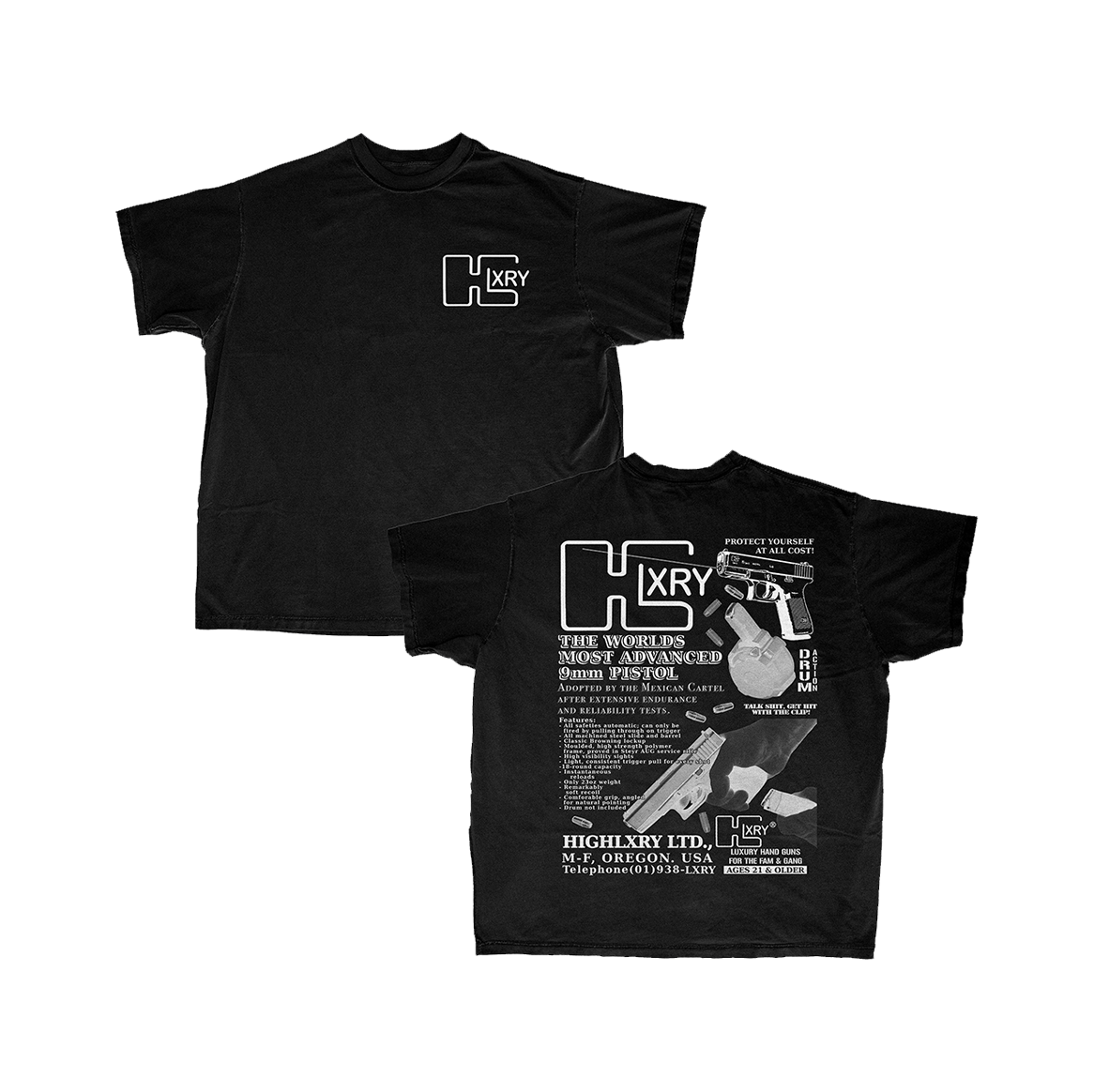 “Shooters” Tee (Black)