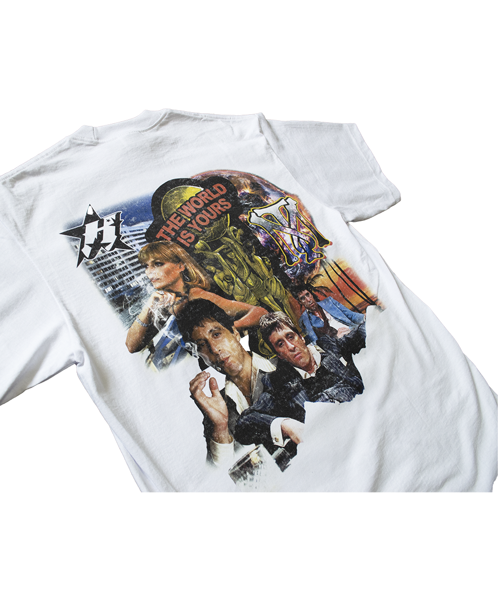 “SCARFACE” Tee (White)