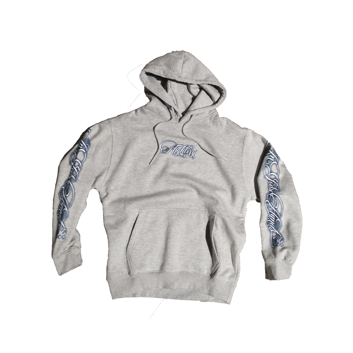 "In God's Hands" Hoodie (Grey)
