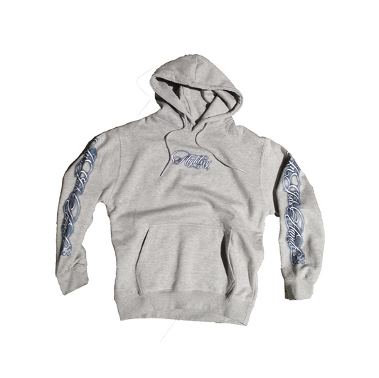 "In God's Hands" Hoodie (Grey)