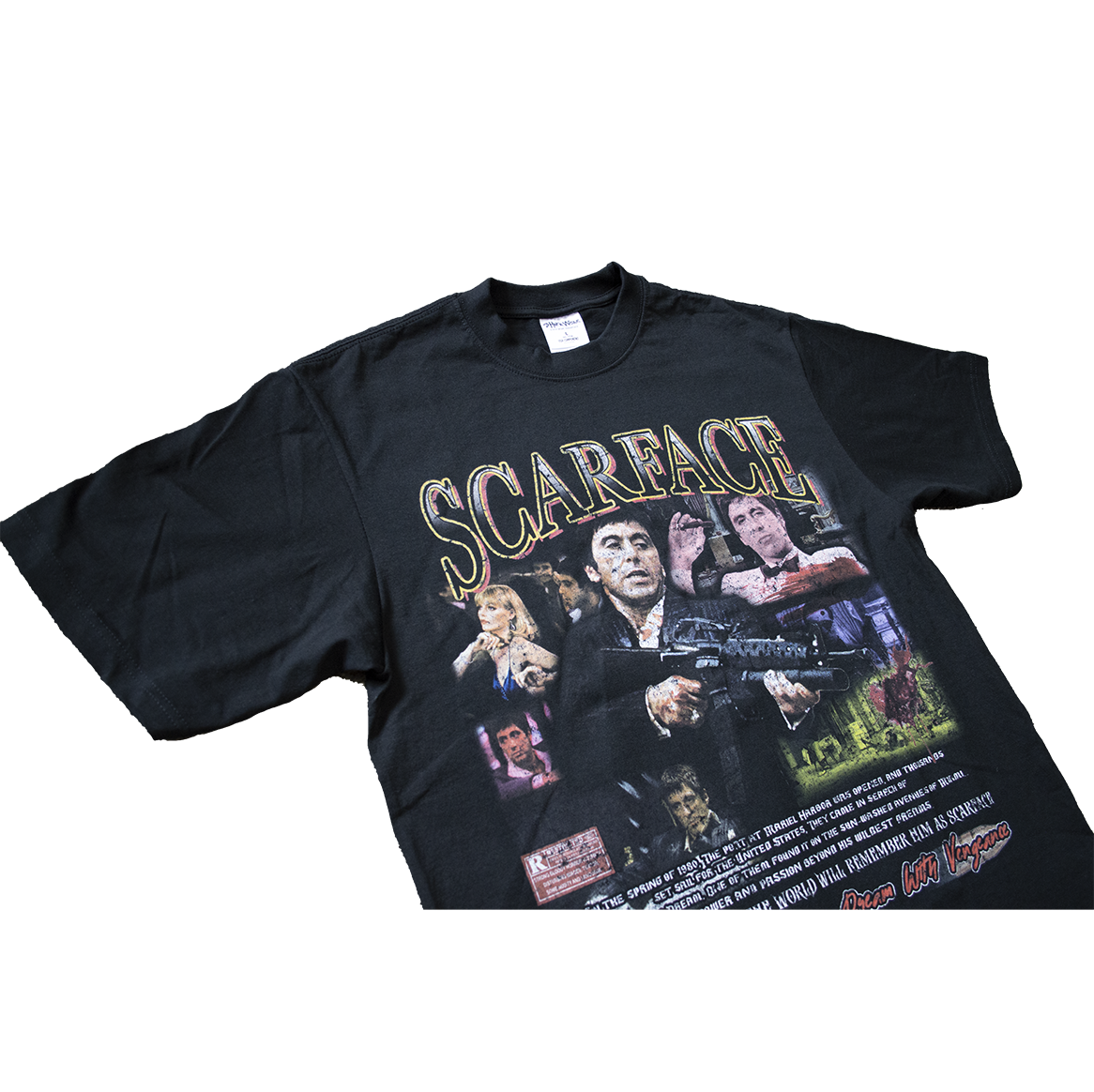 “SCARFACE” Tee (Black)