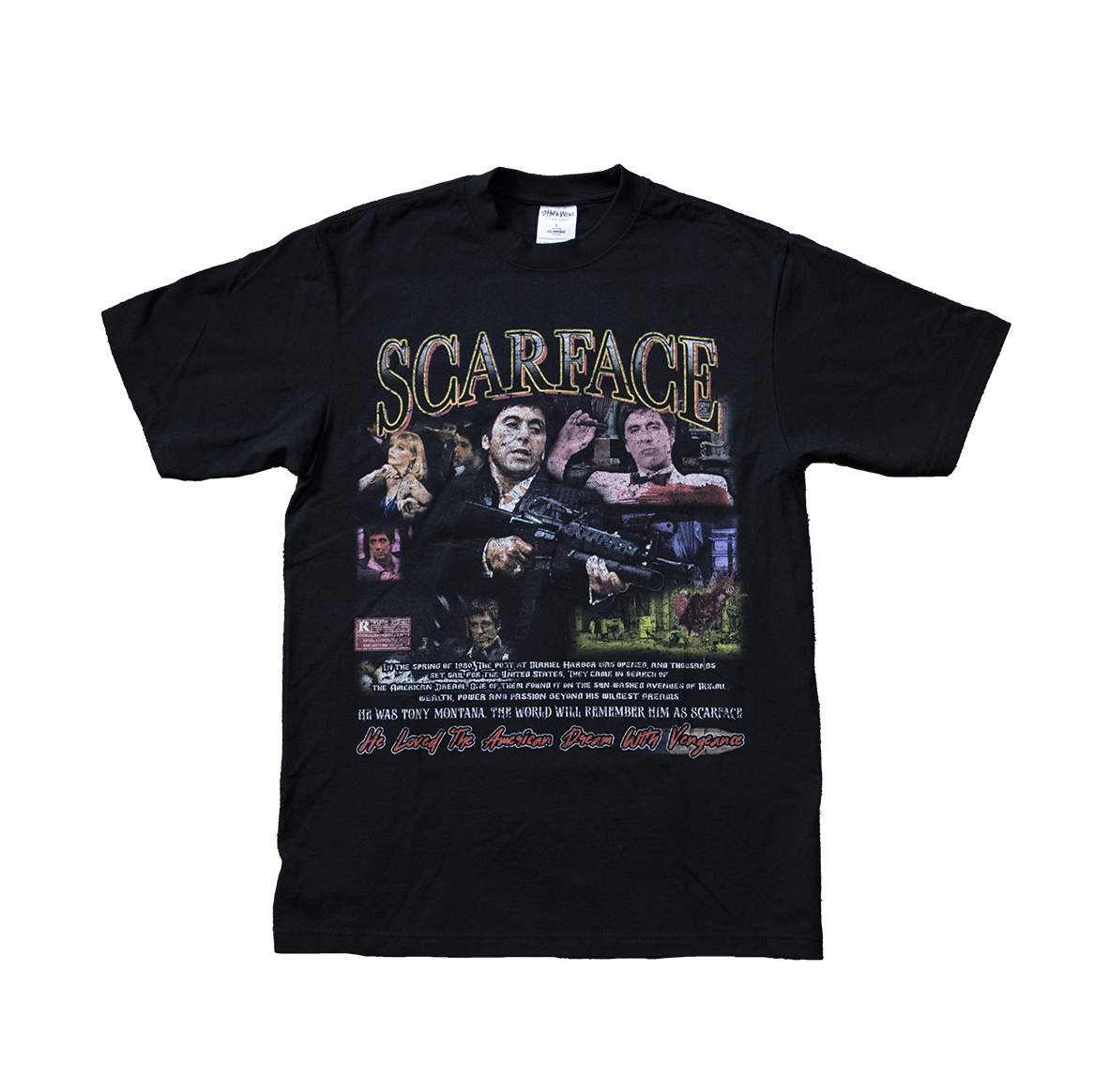 “SCARFACE” Tee (Black)