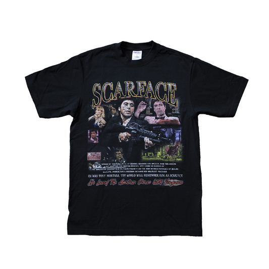 “SCARFACE” Tee (Black)