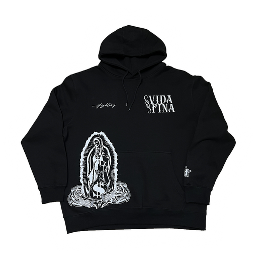 “Virgencita” Hoodie (Black)