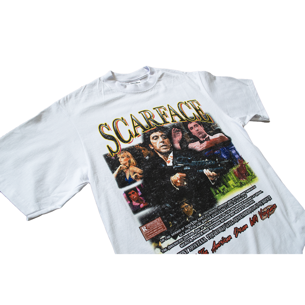 “SCARFACE” Tee (White)
