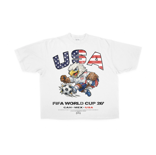 "USA" Tee (White)