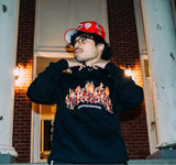 “Flame” Hoodie (Black)